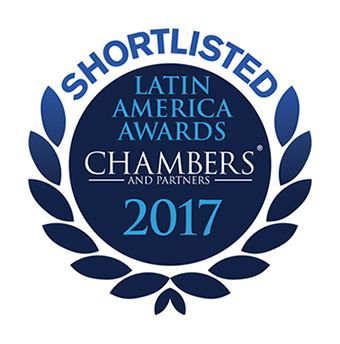 Alcogal es nominada a los Chambers Latin America Awards for Excellence 2017